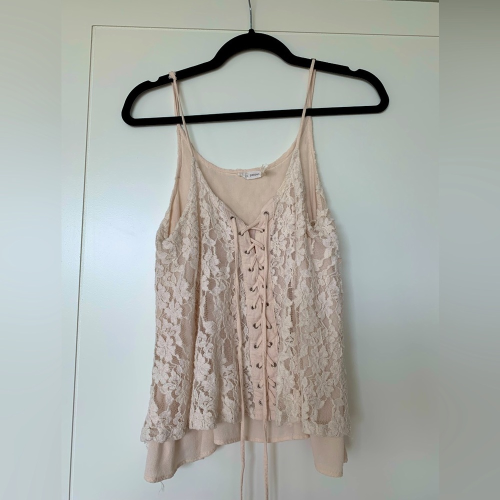 Modcloth Blu Pepper Vintage Lace Camisole - RARE